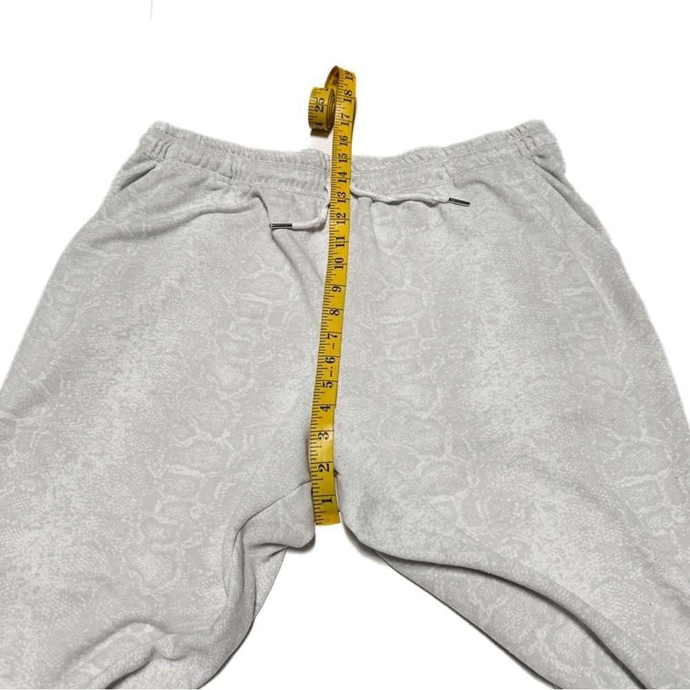 Halston Heritage Greige Python Print Joggers Soft… - image 6